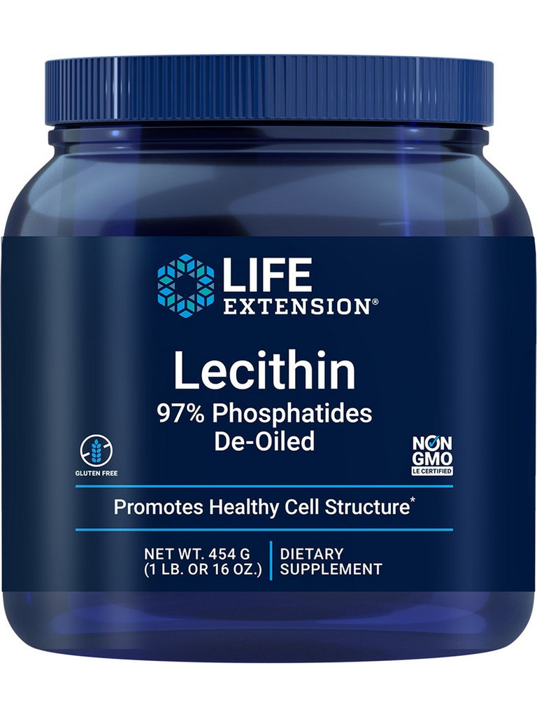 Life Extension, Lecithin, 454 grams