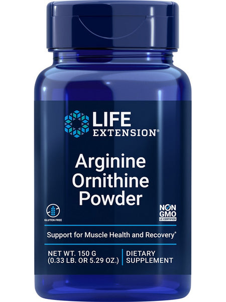 Life Extension, Arginine Ornithine Powder, 150 grams