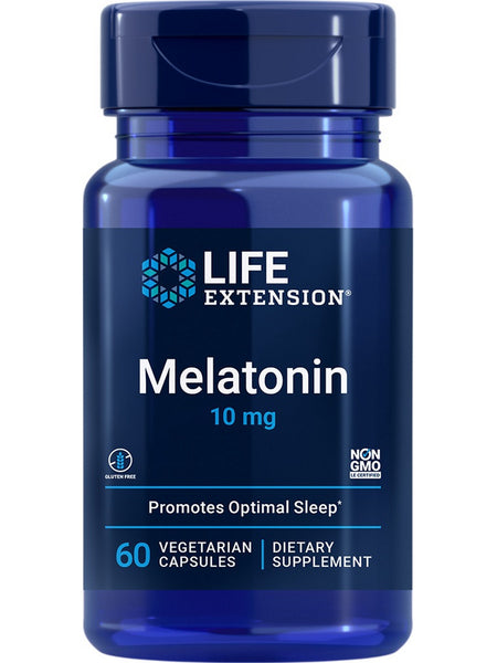 Life Extension, Melatonin, 10 mg, 60 vegetarian capsules