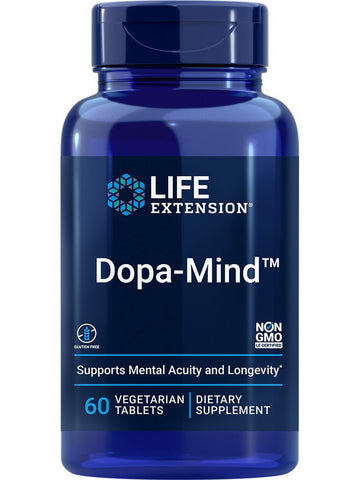 Life Extension, Dopa-Mind™, 60 vegetarian tablets