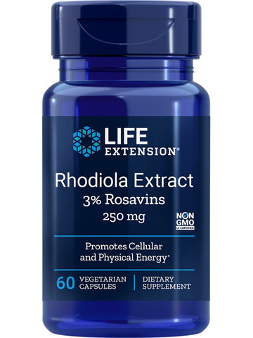 Life Extension, Rhodiola Extract, 250 mg, 60 vegetarian capsules