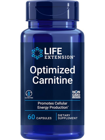 Life Extension, Optimized Carnitine, 60 capsules