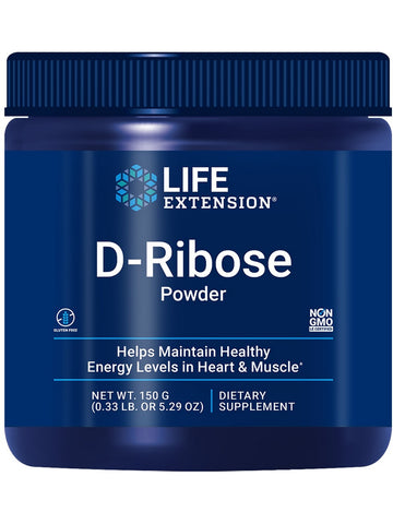 Life Extension, D-Ribose Powder, 150 grams