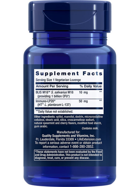 Life Extension, FLORASSIST® Oral Hygiene, 30 vegetarian lozenges