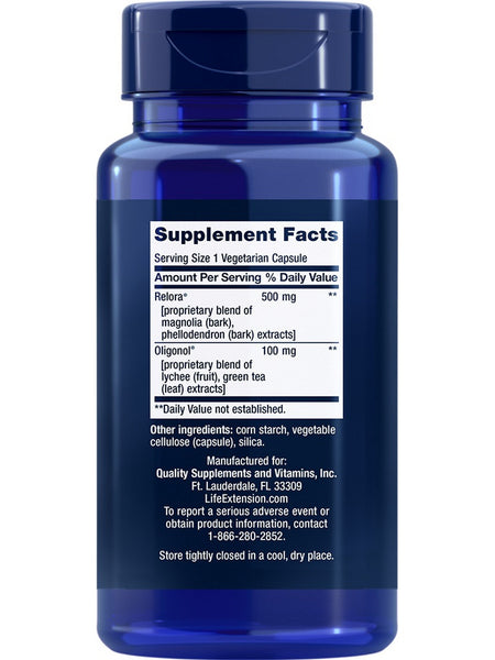 Life Extension, Cortisol-Stress Balance, 30 vegetarian capsules