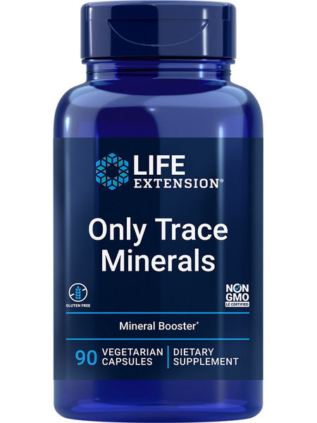 Life Extension, Only Trace Minerals, 90 vegetarian capsules
