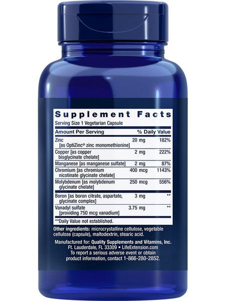 Life Extension, Only Trace Minerals, 90 vegetarian capsules