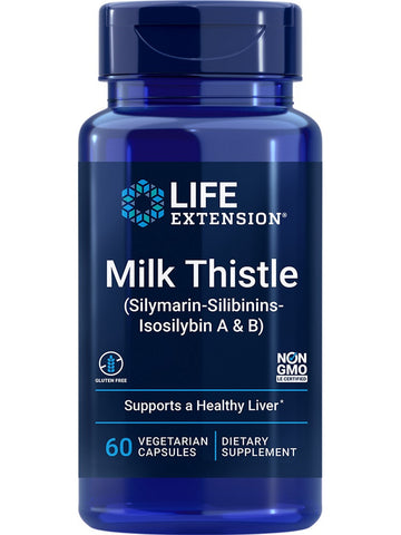 Life Extension, Milk Thistle (Silymarin-Silibinins-Isosilybin A & B), 60 vegetarian capsules