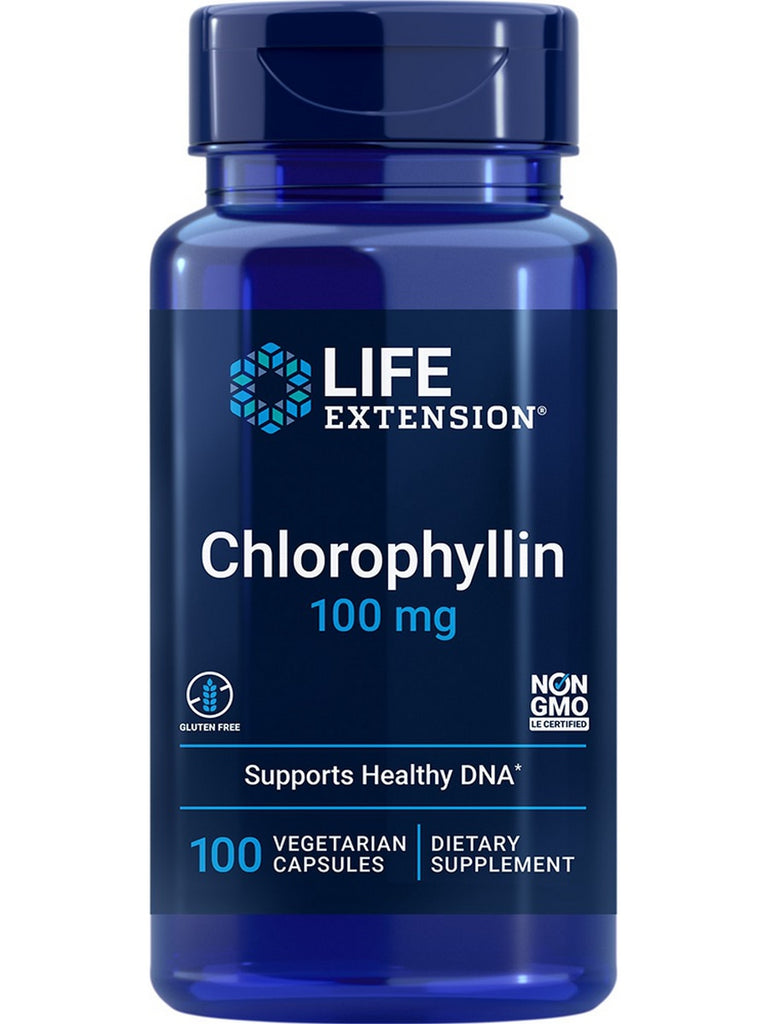 Life Extension, Chlorophyllin, 100 mg, 100 vegetarian capsules