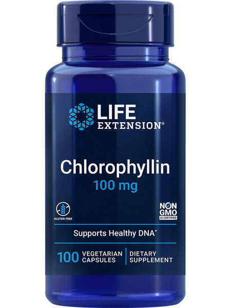 Life Extension, Chlorophyllin, 100 mg, 100 vegetarian capsules