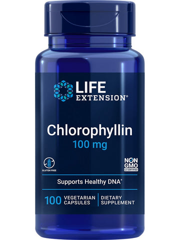 Life Extension, Chlorophyllin, 100 mg, 100 vegetarian capsules
