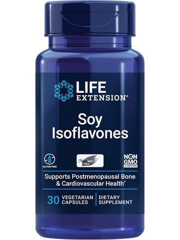 Life Extension, Soy Isoflavones, 30 vegetarian capsules