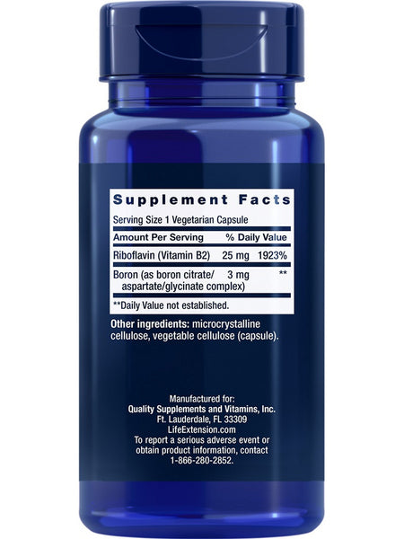 Life Extension, Boron, 3 mg, 100 vegetarian capsules