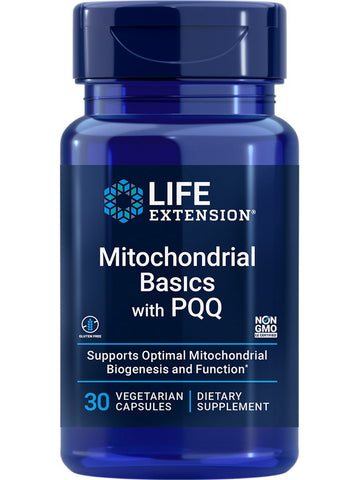 Life Extension, Mitochondrial Basics with PQQ, 30 vegetarian capsules
