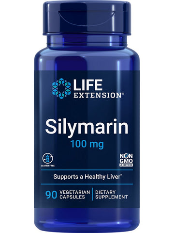 Life Extension, Silymarin, 100 mg, 90 vegetarian capsules