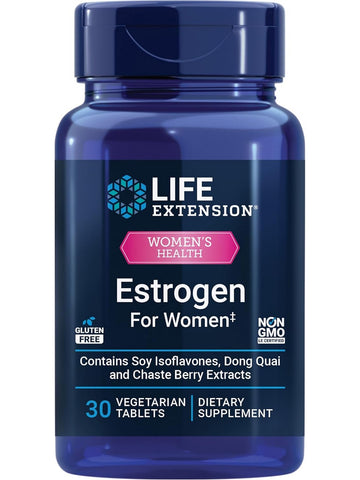 Life Extension, Estrogen For Women, 30 vegetarian tablets