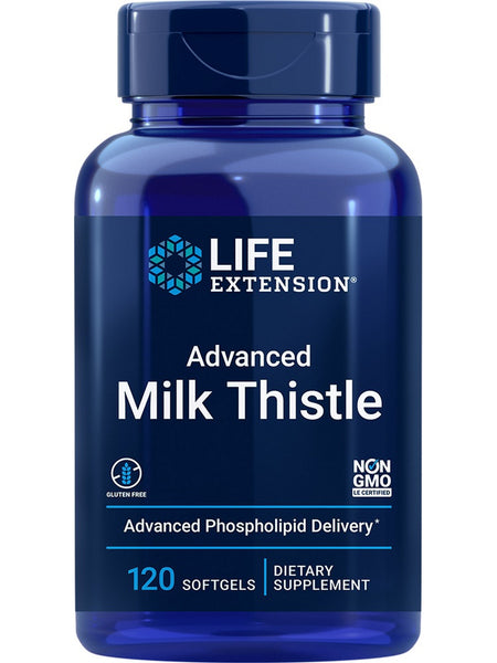 Life Extension, Advanced Milk Thistle, 120 softgels