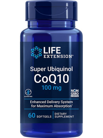 Life Extension, Super Ubiquinol CoQ10, 100 mg, 60 softgels