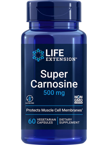 Life Extension, Super Carnosine, 500 mg, 60 vegetarian capsules
