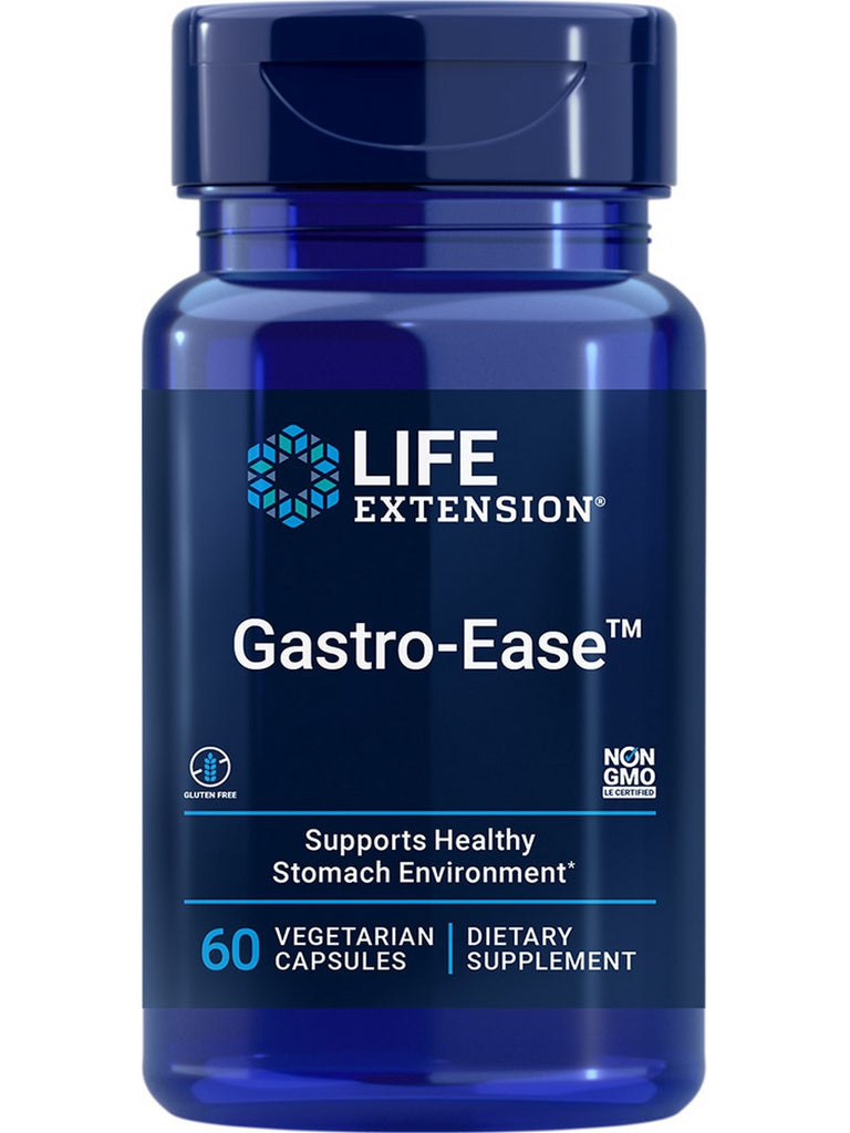 Life Extension, Gastro-Ease™, 60 vegetarian capsules