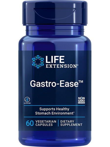 Life Extension, Gastro-Ease™, 60 vegetarian capsules