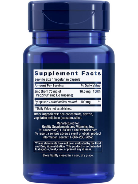 Life Extension, Gastro-Ease™, 60 vegetarian capsules