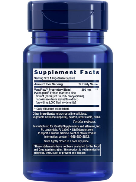 Life Extension, VenoFlow™, 30 vegetarian capsules
