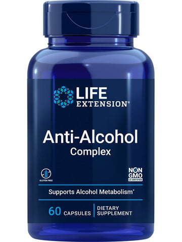 Life Extension, Anti-Alcohol Complex, 60 capsules