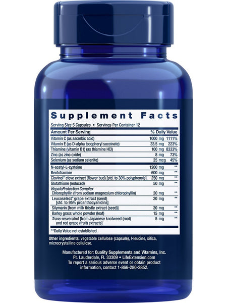 Life Extension, Anti-Alcohol Complex, 60 capsules