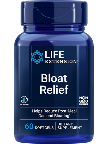 Life Extension, Bloat Relief, 60 softgels