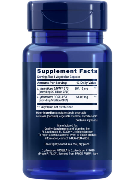 Life Extension, FLORASSIST® Probiotic Women's Health, 30 vegetarian capsules