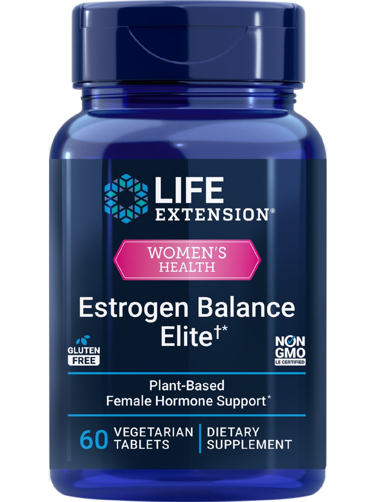 Life Extension, Estrogen Balance Elite, 60 vegetarian tablets