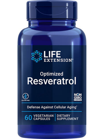 Life Extension, Optimized Resveratrol, 60 vegetarian capsules