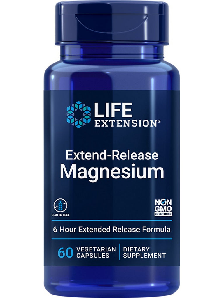 Life Extension, Extend-Release Magnesium, 60 vegetarian capsules
