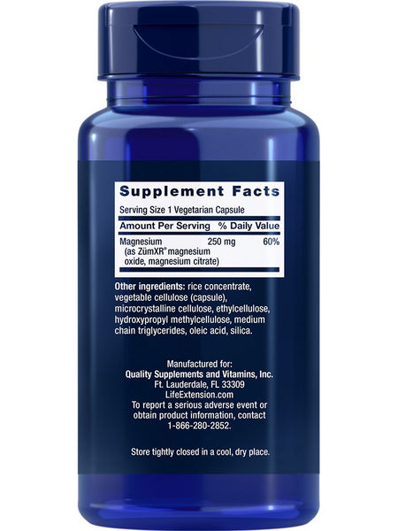 Life Extension, Extend-Release Magnesium, 60 vegetarian capsules