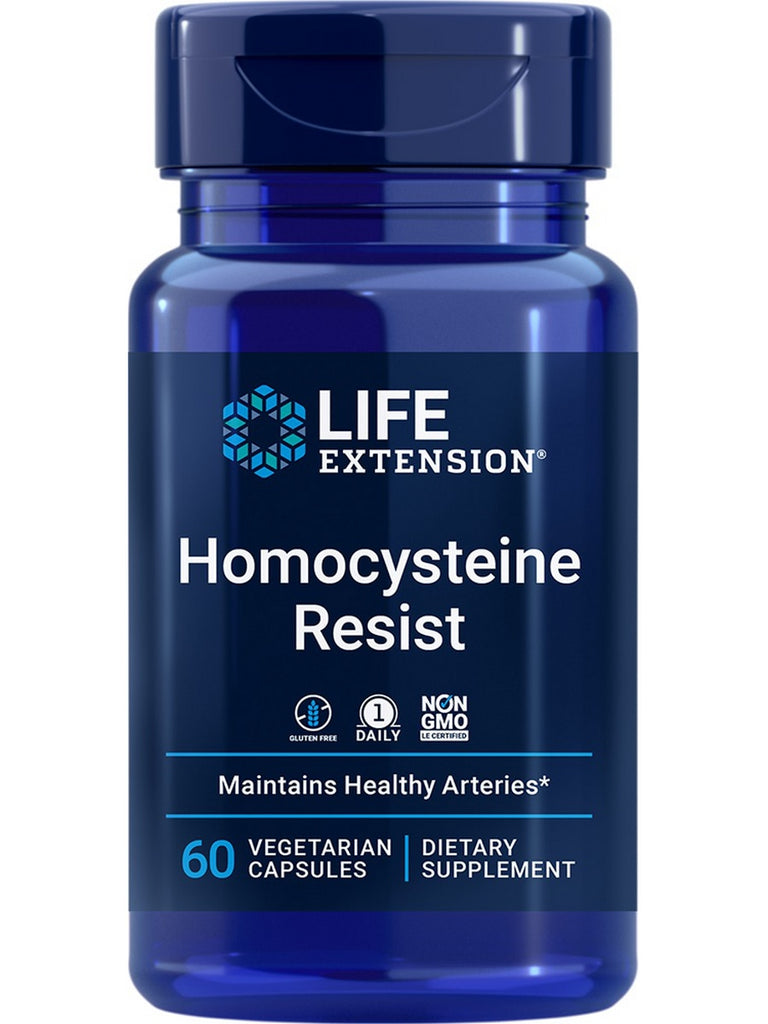 Life Extension, Homocysteine Resist, 60 vegetarian capsules