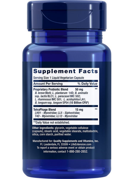 Life Extension, FLORASSIST® GI with Phage Technology, 30 liquid vegetarian capsules