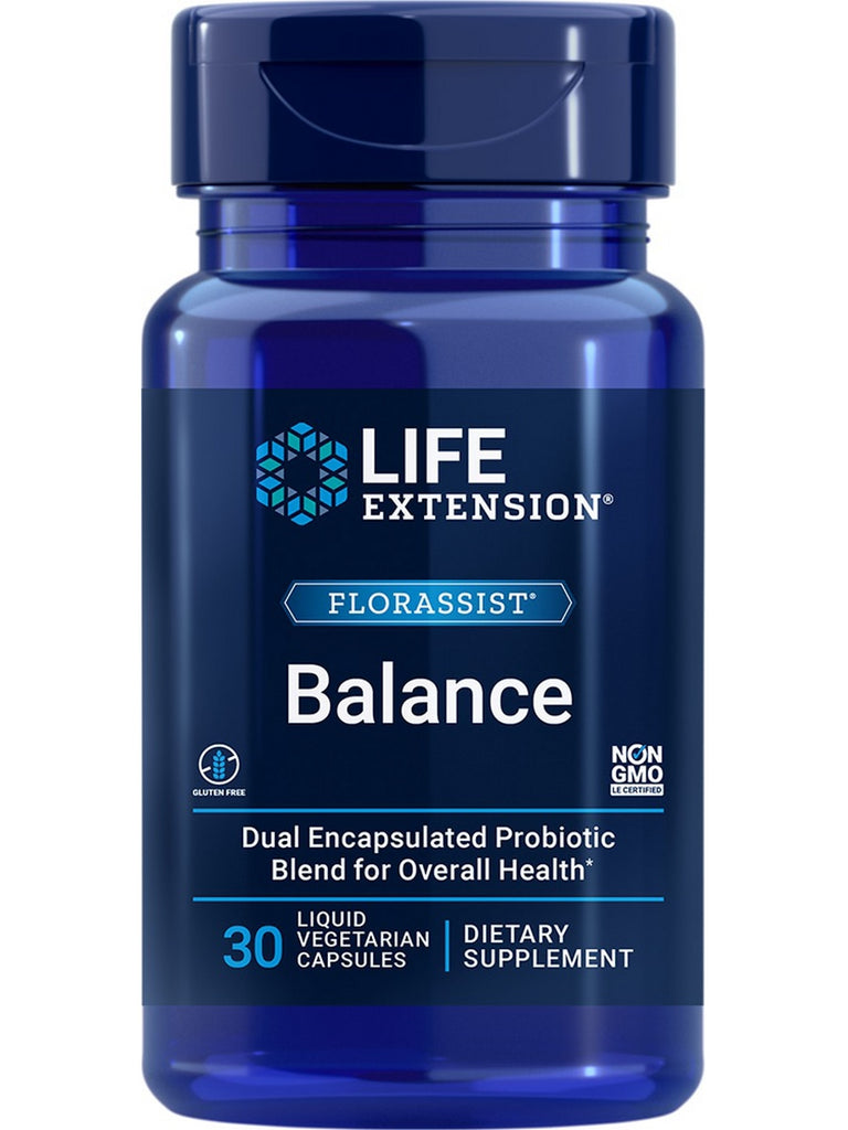 Life Extension, FLORASSIST® Balance, 30 liquid vegetarian capsules
