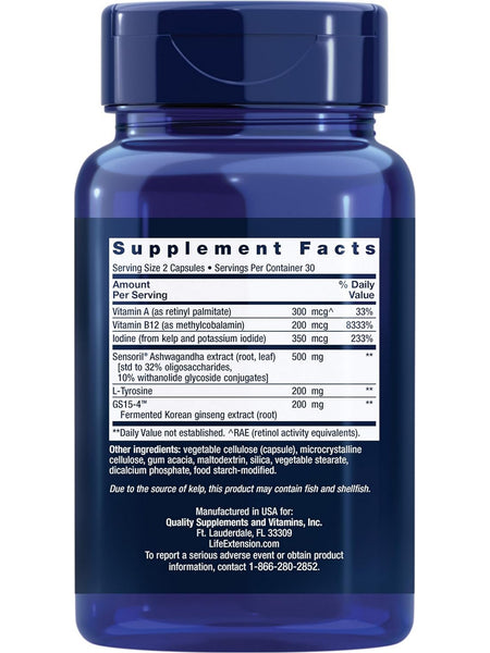 Life Extension, Thyroid Support Complex, 60 capsules