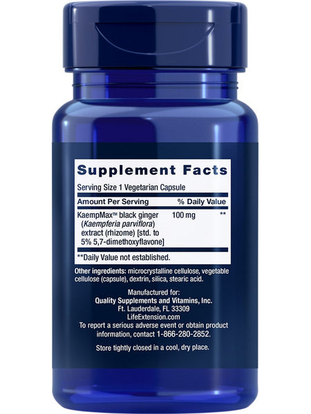 Life Extension, Male Vascular Sexual Support, 30 vegetarian capsules