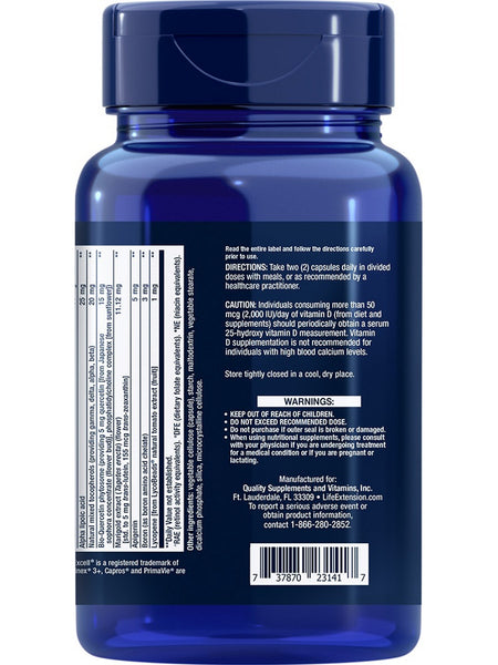 Life Extension, Two-Per-Day Multivitamin, 120 capsules