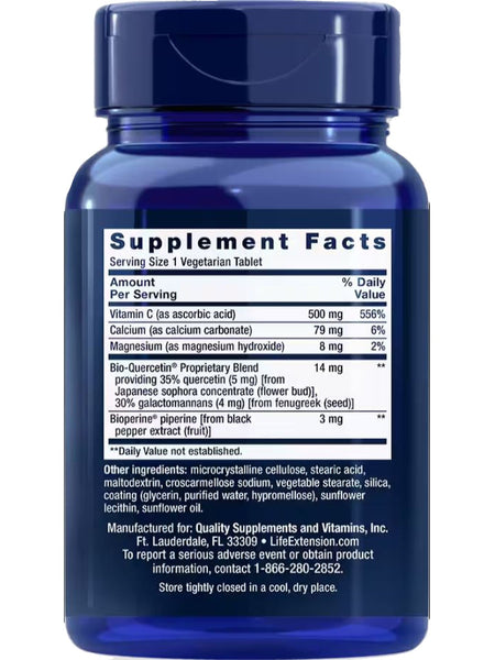 Life Extension, Fast-C® and Bio-Quercetin, 60 vegetarian tablets