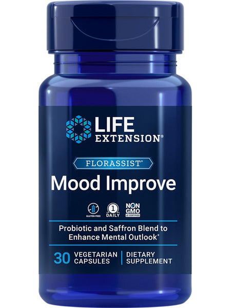 Life Extension, FLORASSIST® Mood Improve, 30 vegetarian capsules
