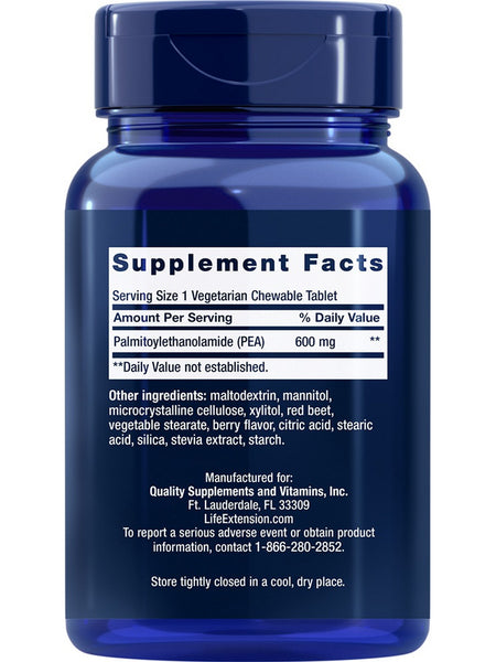 Life Extension, Discomfort Relief, Berry Flavor, 60 vegetarian chewable tablets