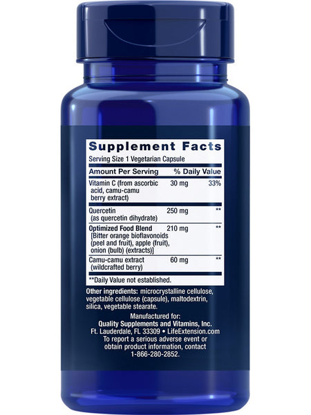 Life Extension, Optimized Quercetin, 250 mg, 60 vegetarian capsules