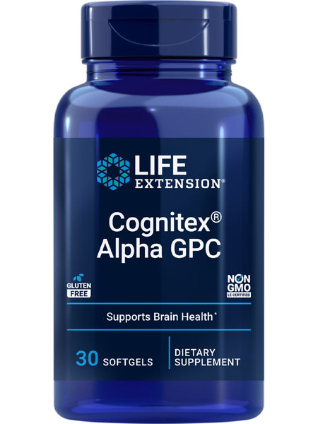 Life Extension, Cognitex® Alpha GPC, 30 softgels