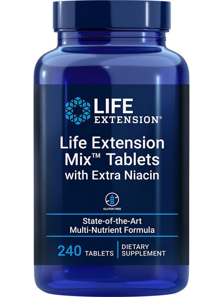 Life Extension, Life Extension Mix™ Tablets with Extra Niacin, 240 tablets