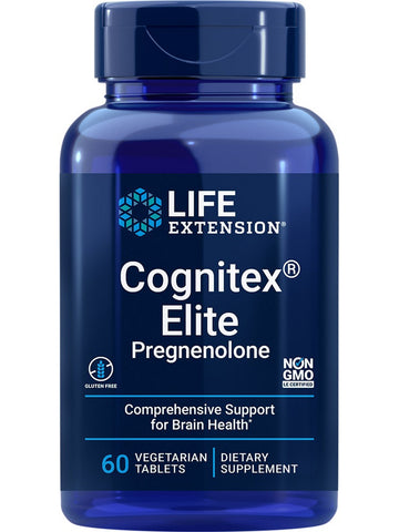 Life Extension, Cognitex® Elite Pregnenolone, 60 vegetarian tablets