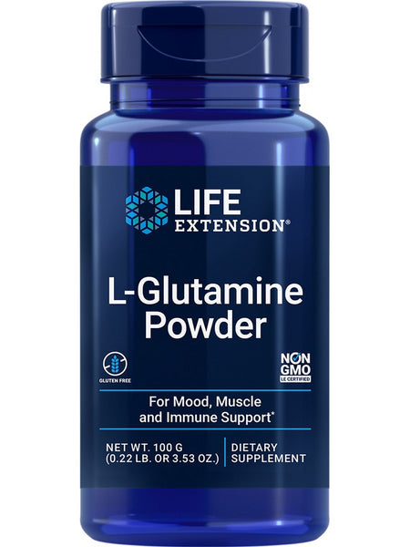 Life Extension, L-Glutamine Powder, 100 grams