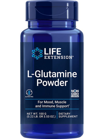 Life Extension, L-Glutamine Powder, 100 grams